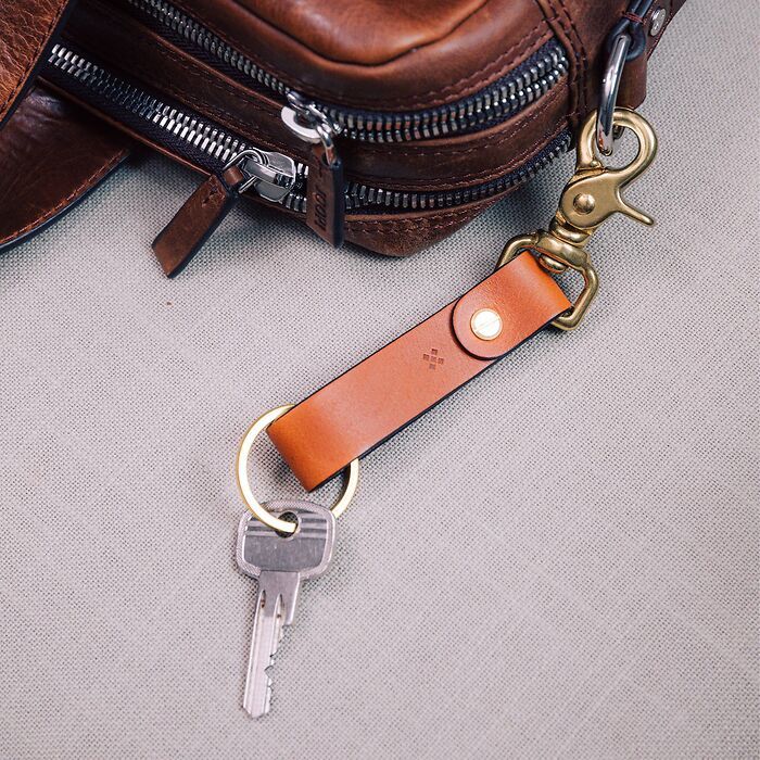 Key Chain SPRYNG chestnut